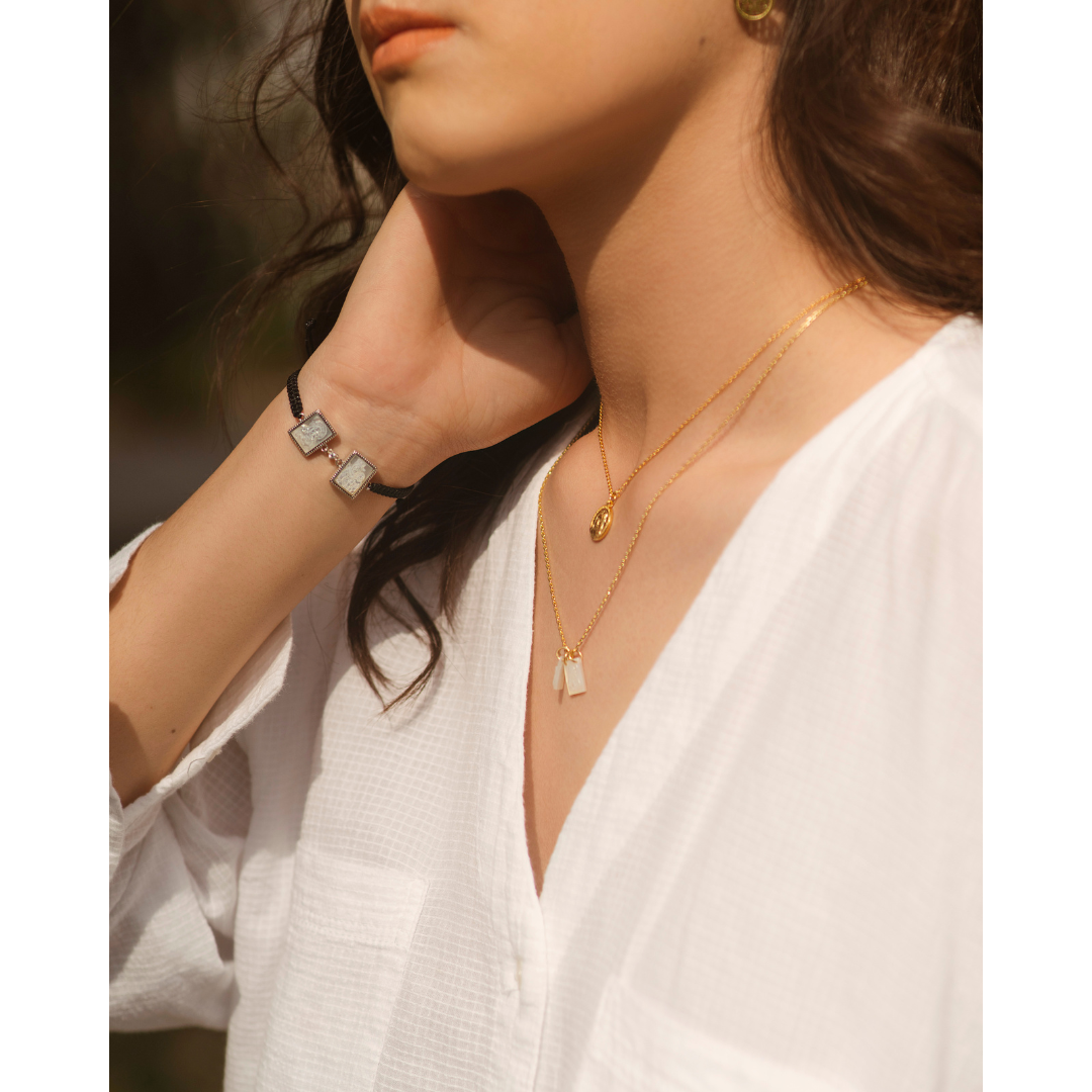 Escapulario en Madre Perla