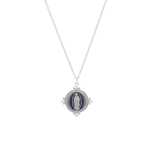 Medalla Virgen de Guadalupe Camafeo