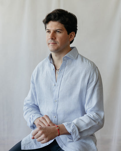 Medalla San Benito cameo en cuero