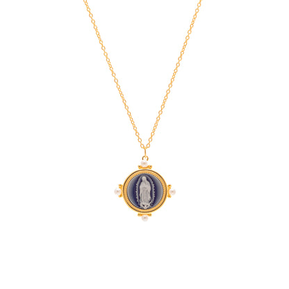 Medalla Virgen de Guadalupe Camafeo